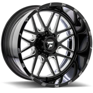 Fittipaldi Offroad – FTF18 – Black – 24″x14″ -76mm – Summer Wheels – FTF18-24146139N76BM